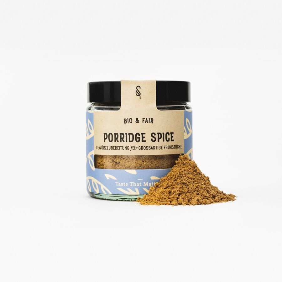 Porridge Spice Biologico vaso da 120 ml