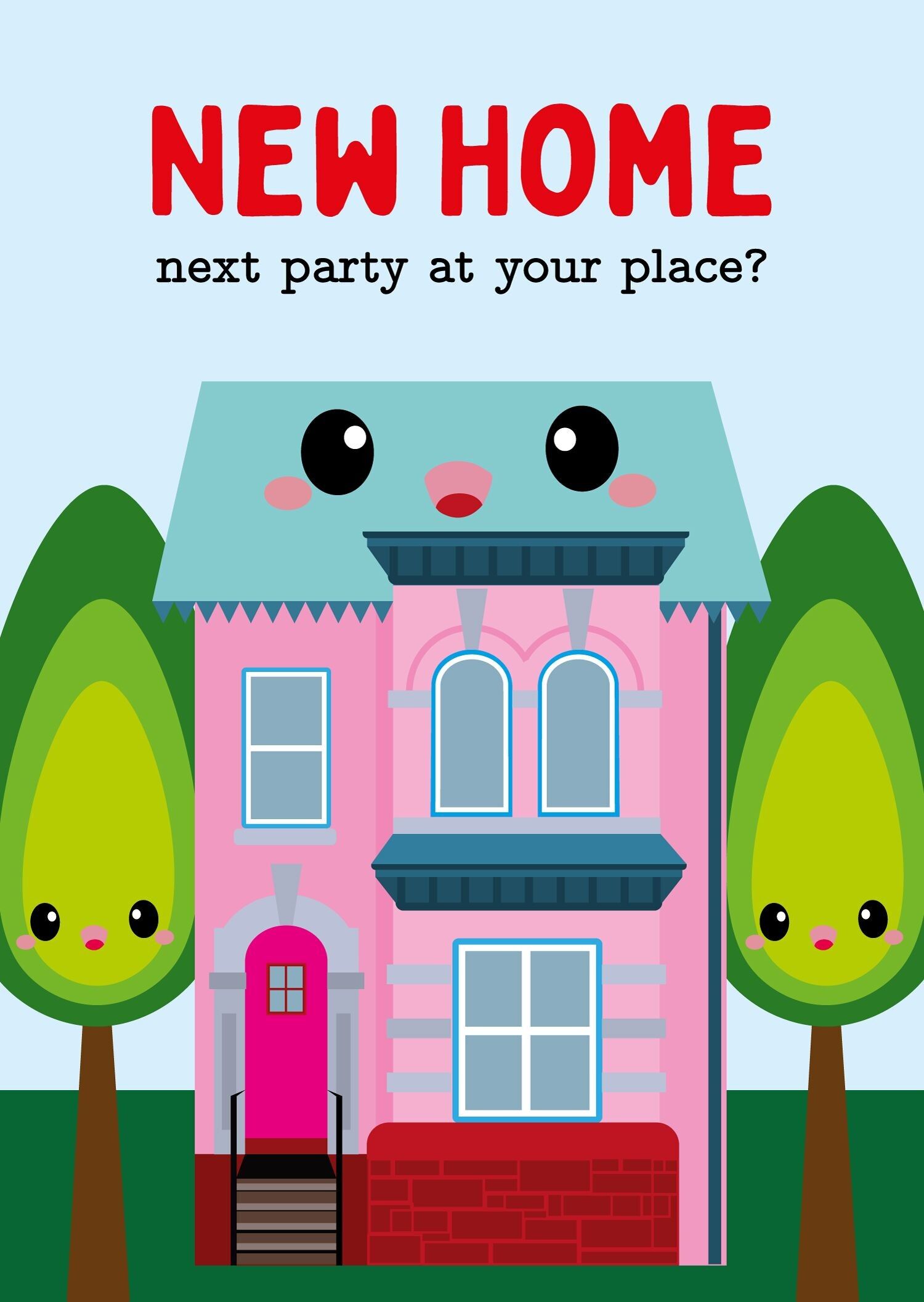 Nouvelle maison. Prochaine fête chez toi ?