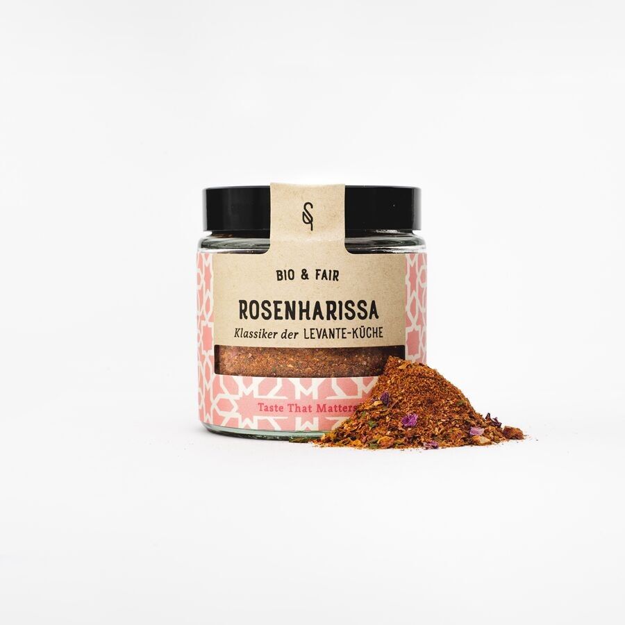 Rosa harissa bio vaso da 120 ml