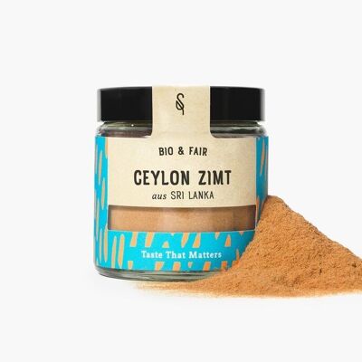 Cannelle moulue de Ceylan (Sri Lanka) bio pot 120 ml