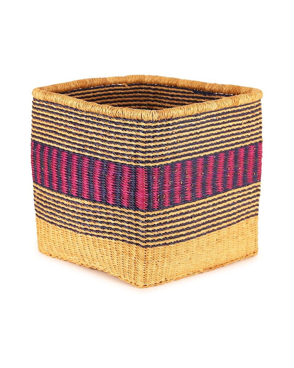 TSOENAMAWU: Cesti quadrati unici blu