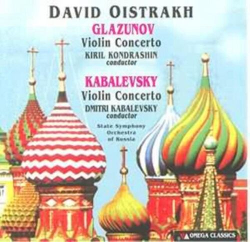 David Oistrakh CD - Kabalevsky. Glazunov Violin Concs & Gliere Romance