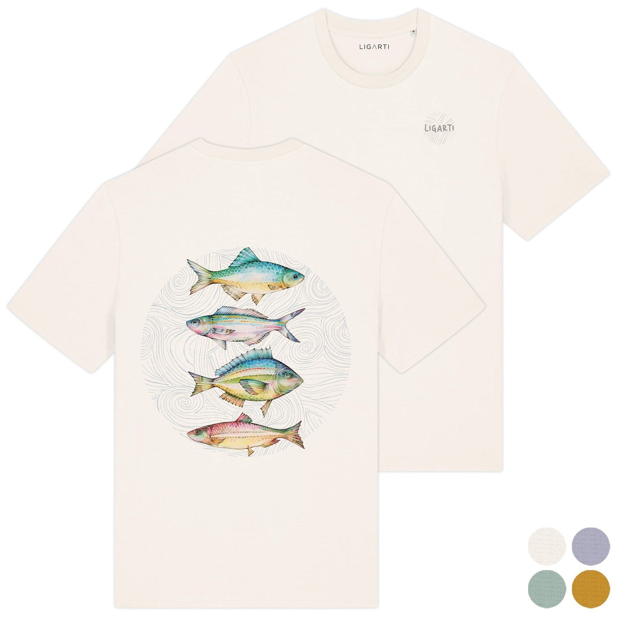 T-Shirt – Bunte Fische