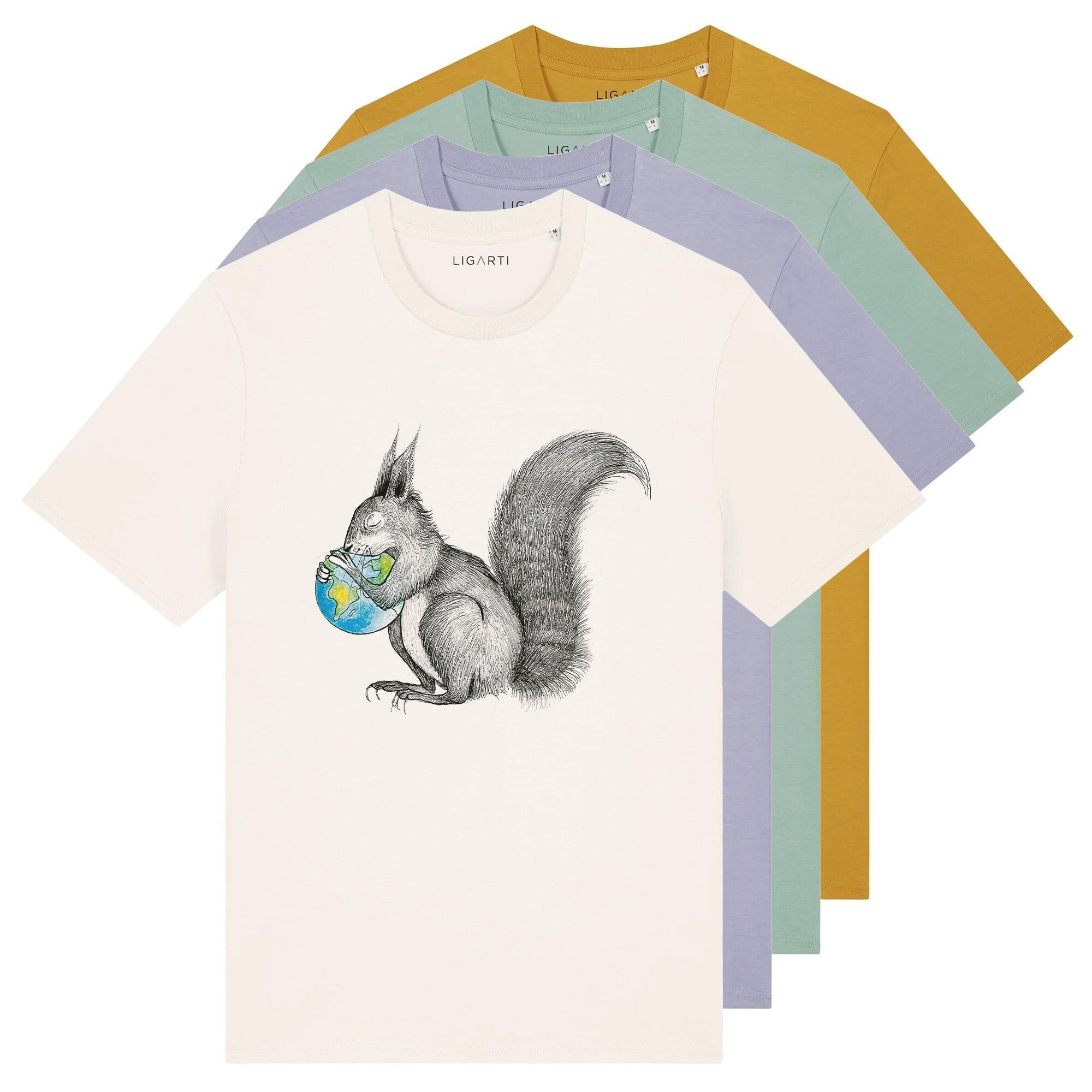 T-Shirt – Eichhörnchen Welt