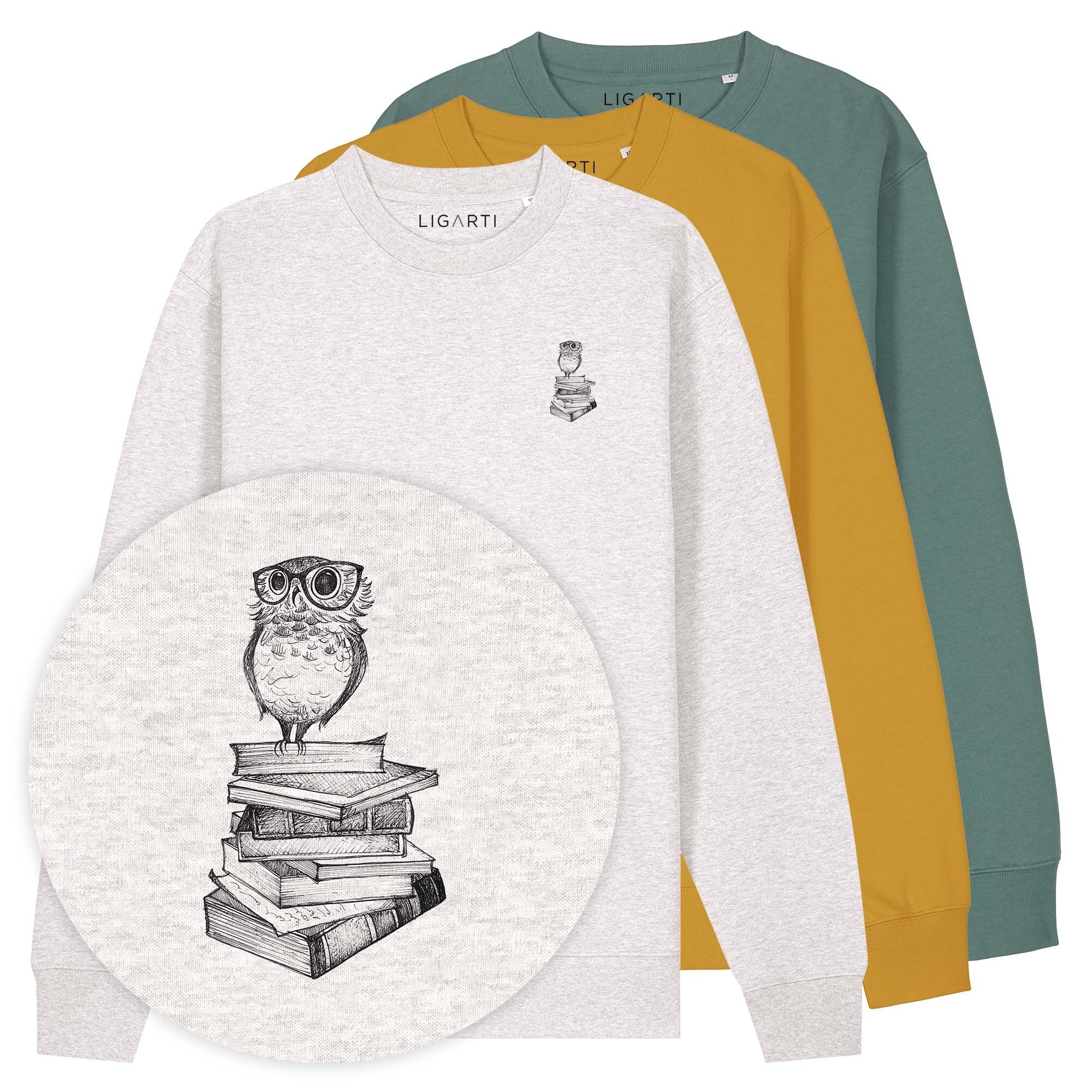 Pullover – Büchereule