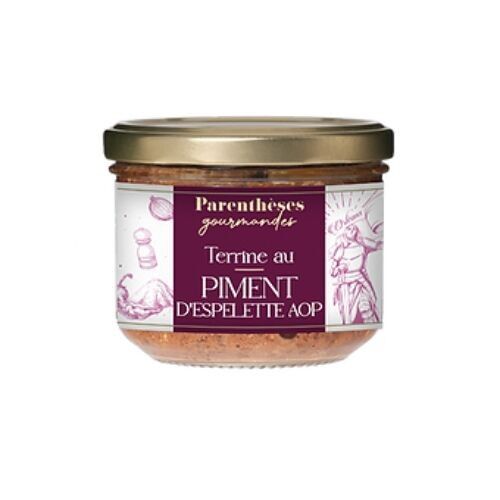 Country terrine with Espelette pepper 100g