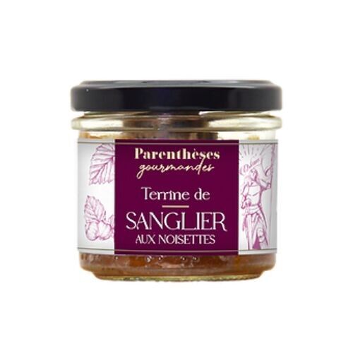 Wild boar terrine with hazelnuts 90g