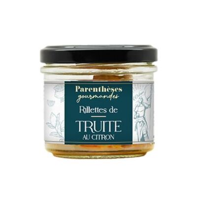 Rillettes de truite au citron 80g