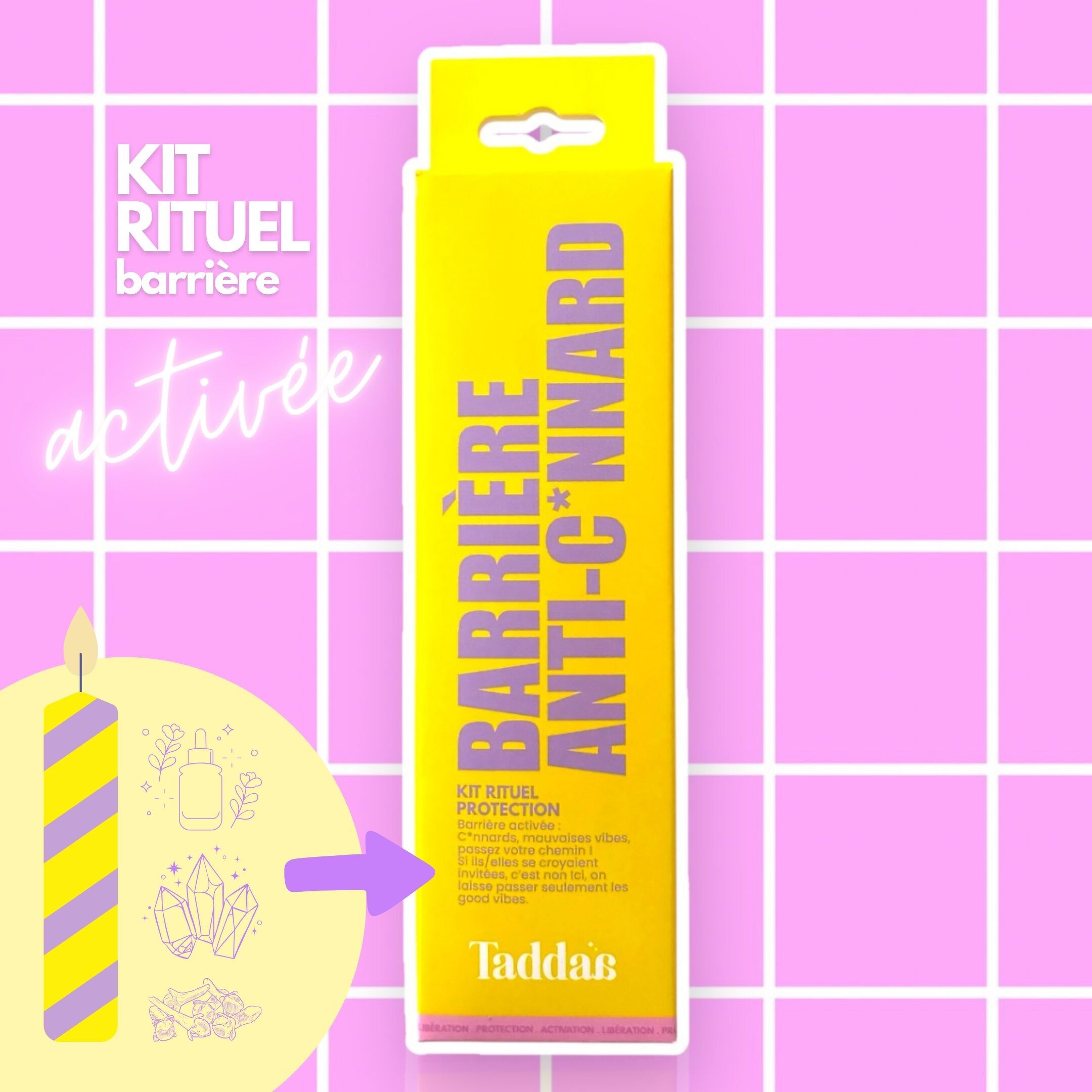 ✨ Rituel de Protection "Barrière Anti-Connard"