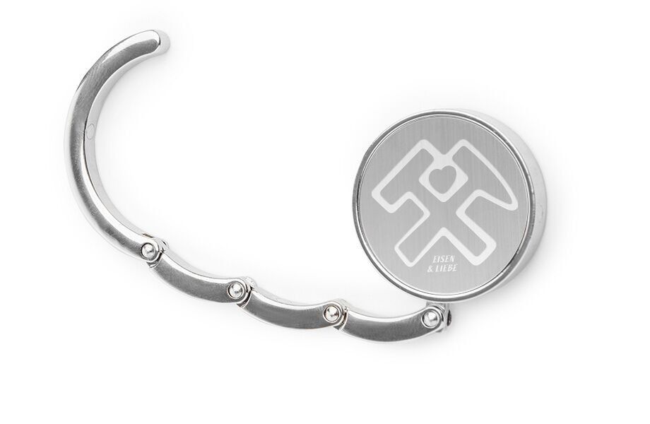 Taschenhalter Eisen & Herz
