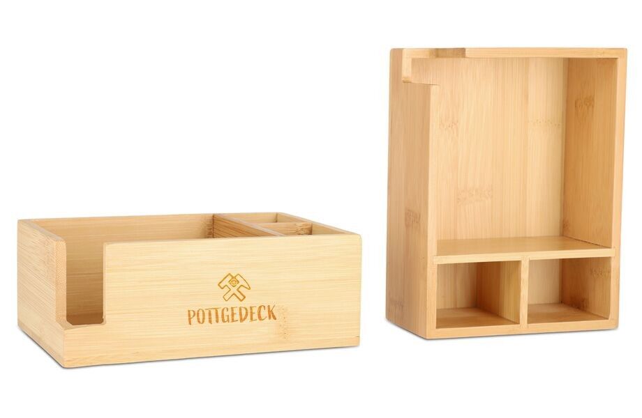 Besteckbehälter mit Serviettenhalter