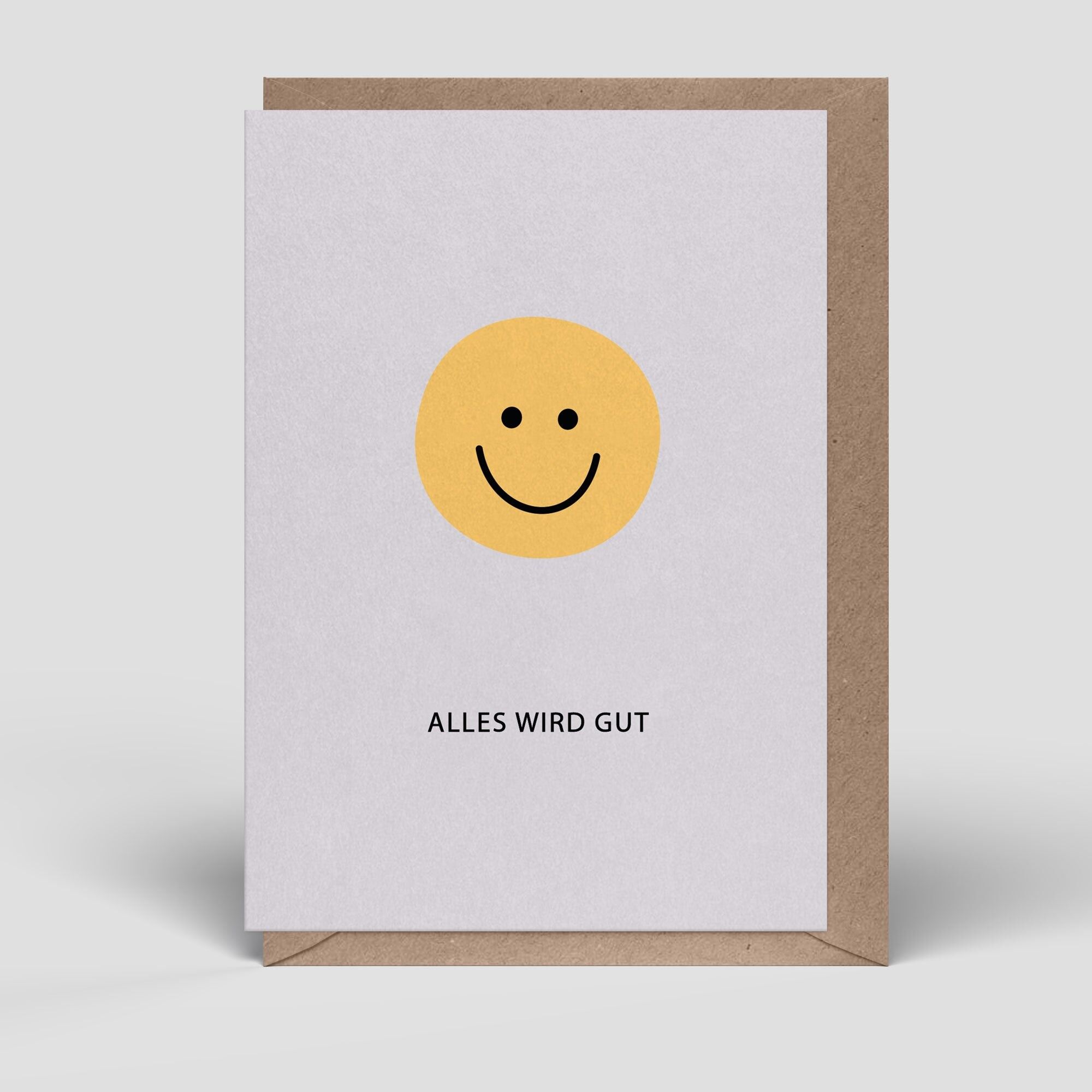 Biglietto pieghevole - Andrà tutto bene Biglietto - Faccina - No. 280