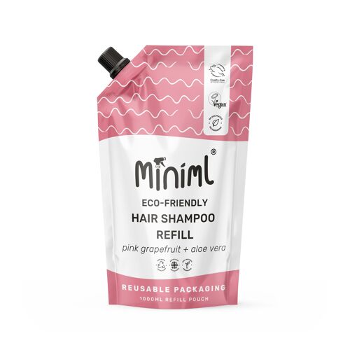 Balancing Shampoo - Pink Grapefruit + Aloe Vera - 6 x 1L Refill (MIN330)
