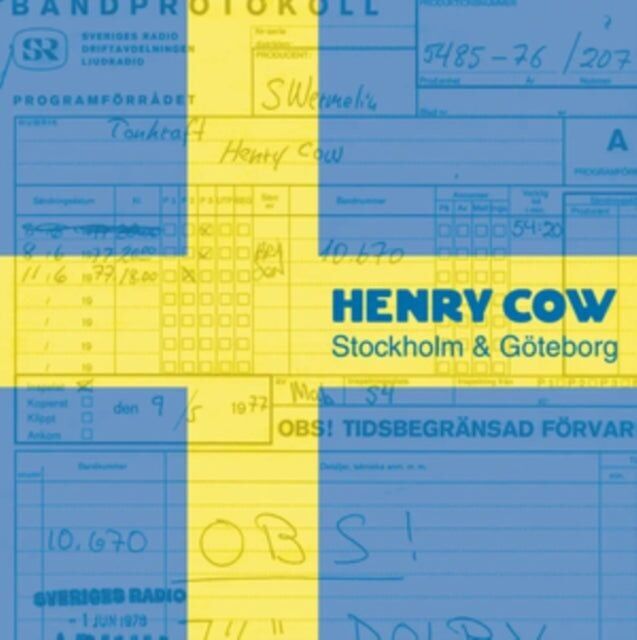 Henry Cow LP - Stoccolma e Goteborg