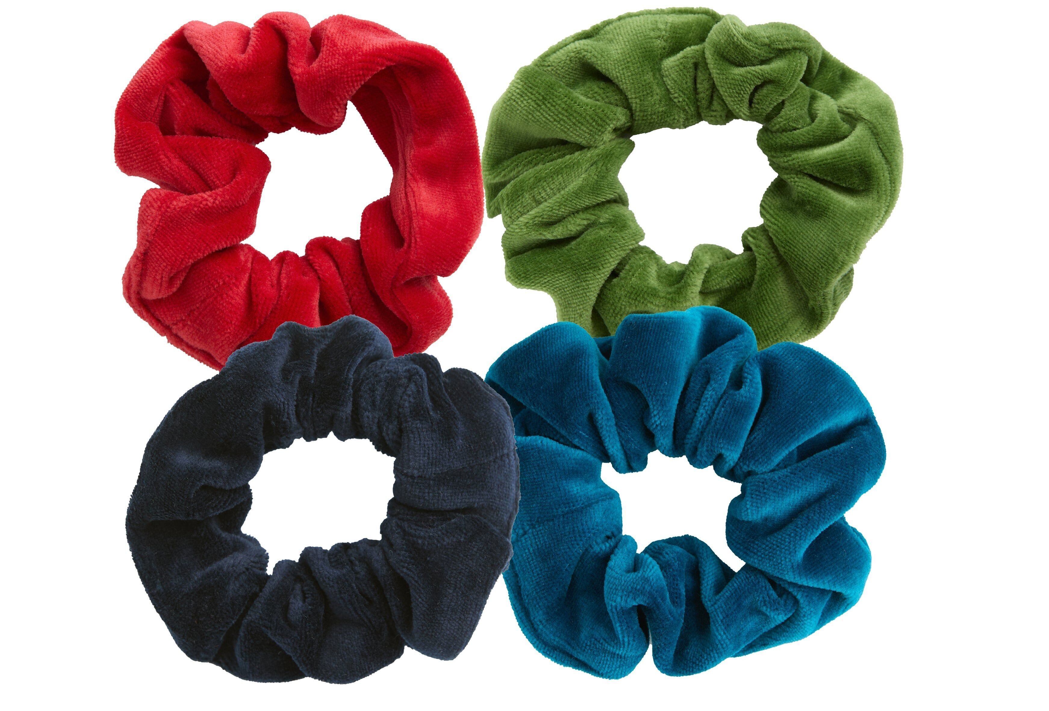 4-pack of scrunchies