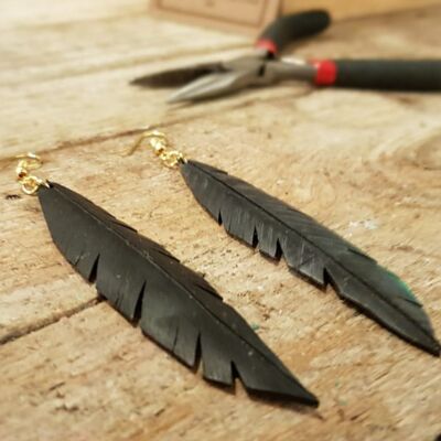 Feather Up - Pendientes Tube Tube