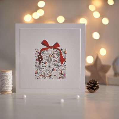 Christmas Gift Greetings Card