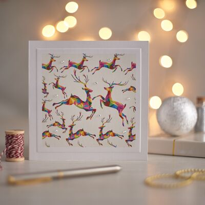 Christmas Deer Greetings Card