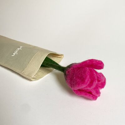 Fiore in feltro - F18