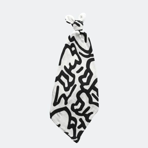 Sensory 'keith haring - baby' comforter