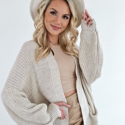 Cardigan – Beige