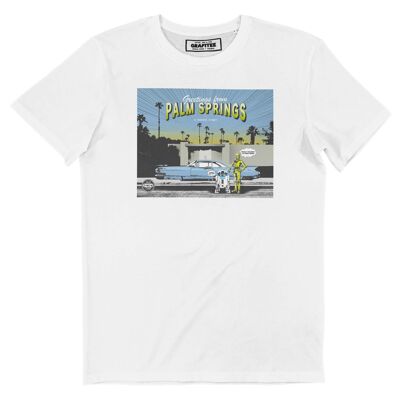 Camiseta de vacaciones en Palm Springs - Camiseta con panel de película