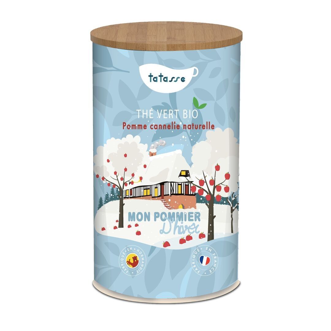 Melo invernale - Tè verde mela cannella BIOLOGICO