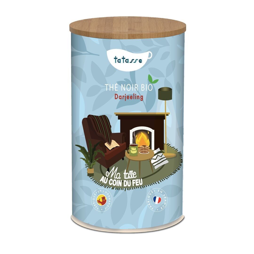 La mia tazza accanto al fuoco - Tè nero Darjeeling biologico