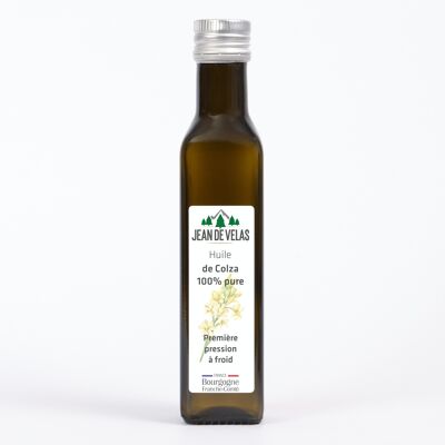 100% pure rapeseed oil from first cold pressing 25cl