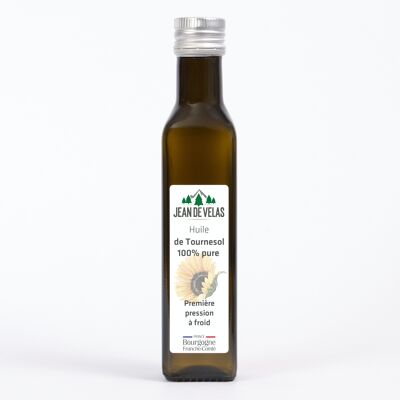 Huile de tournesol 100 % pure de première pression à froid 25cl