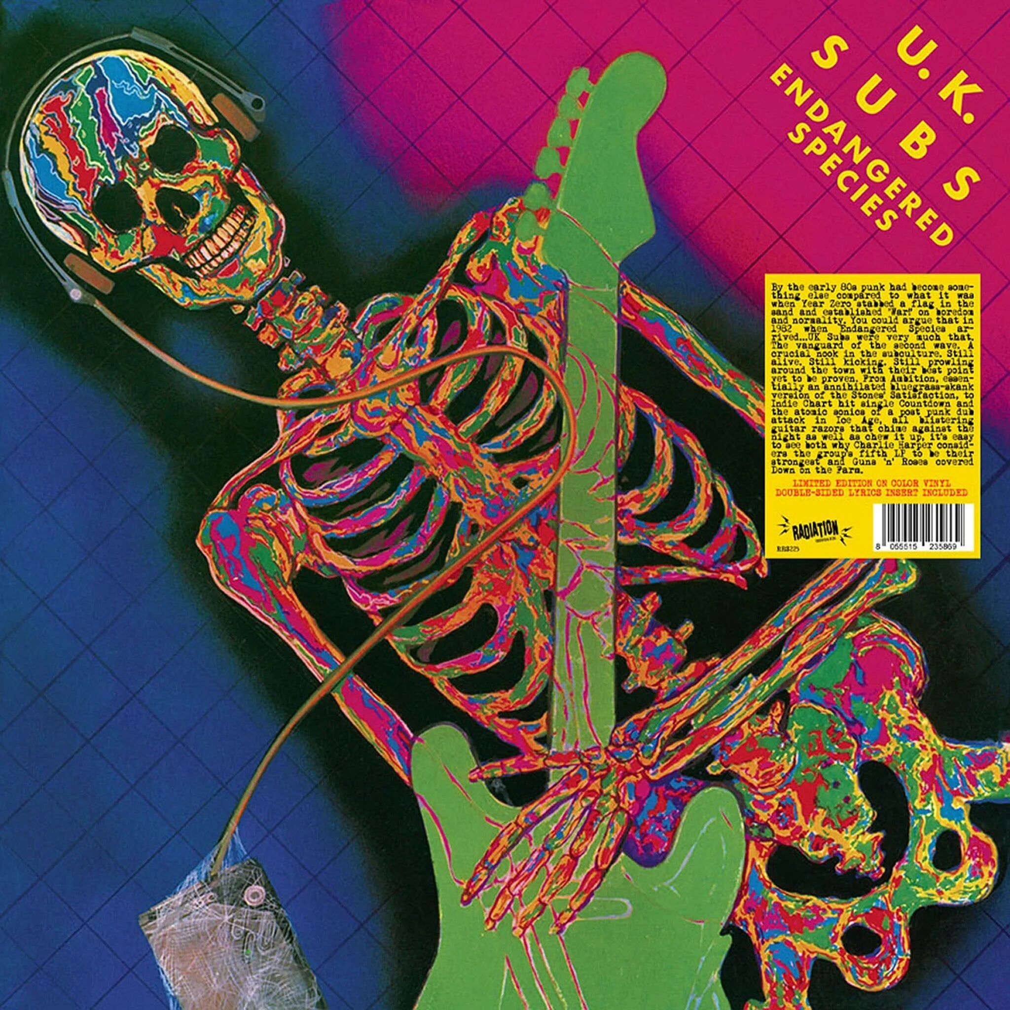 Ud.K.Subs LP - Especies en peligro de extinción (vinilo rosa)