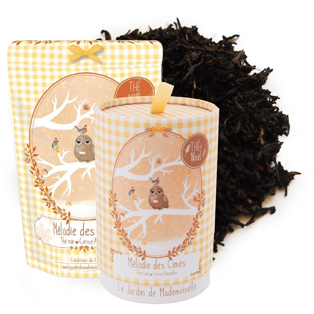 Schwarzer Tee Melodie der Gipfel