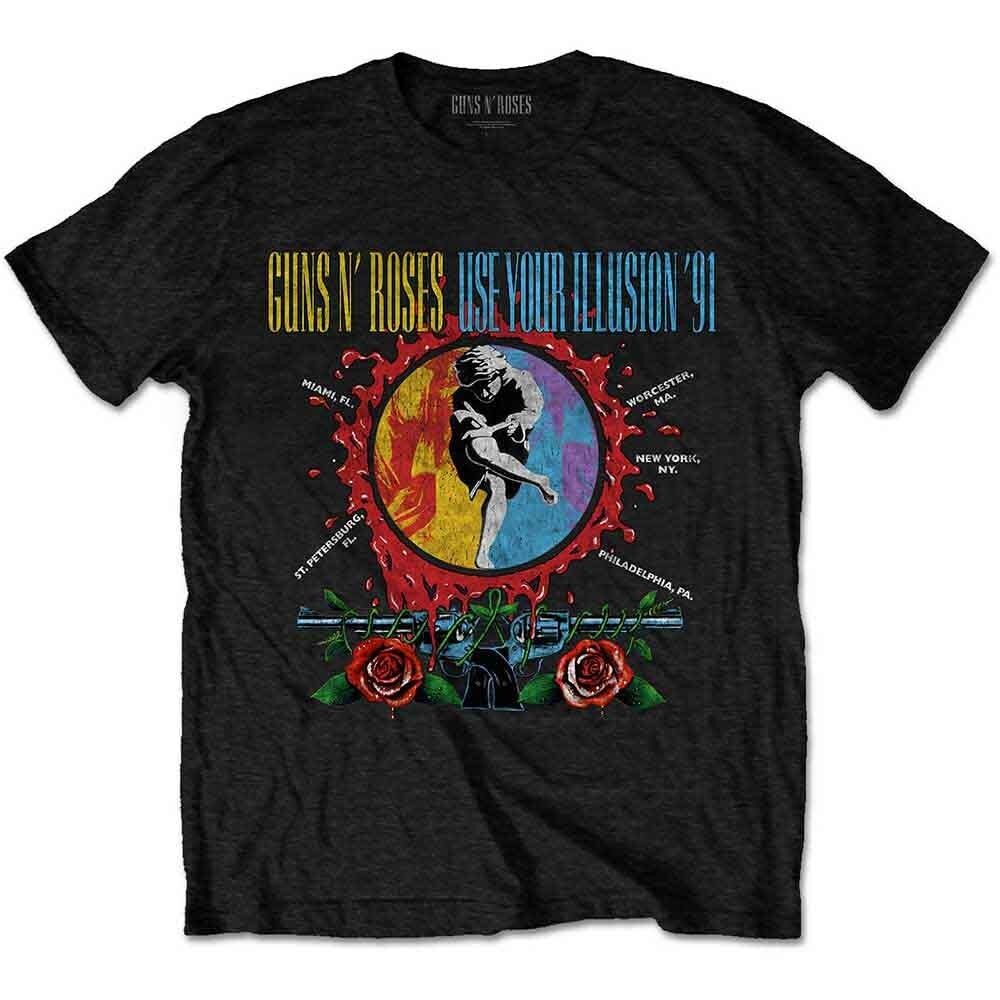 Guns N Roses T-Shirt - UYI Kreis Splat