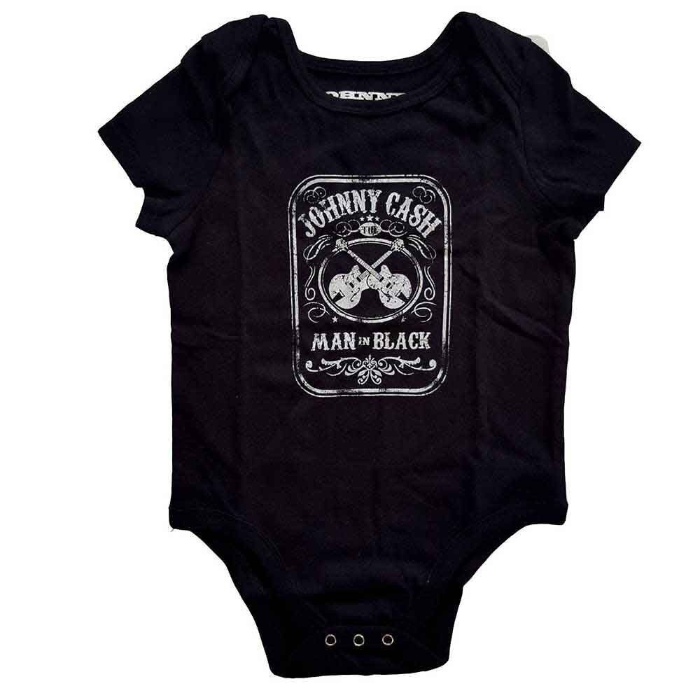 Johnny Cash Babystrampler - Man In Black