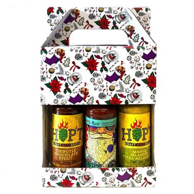 Buon Natale!Confezione regalo tripla | 3x 150ml | Salse di luppolo