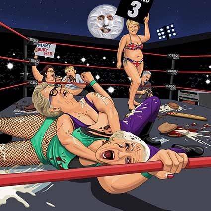 COASTER - Official Jim'll Paint It - Bake Off Ultimate Deathmatch JC013