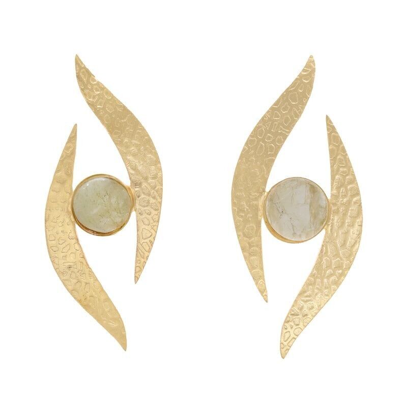 Cyclops Raue grüne Wasserohrringe