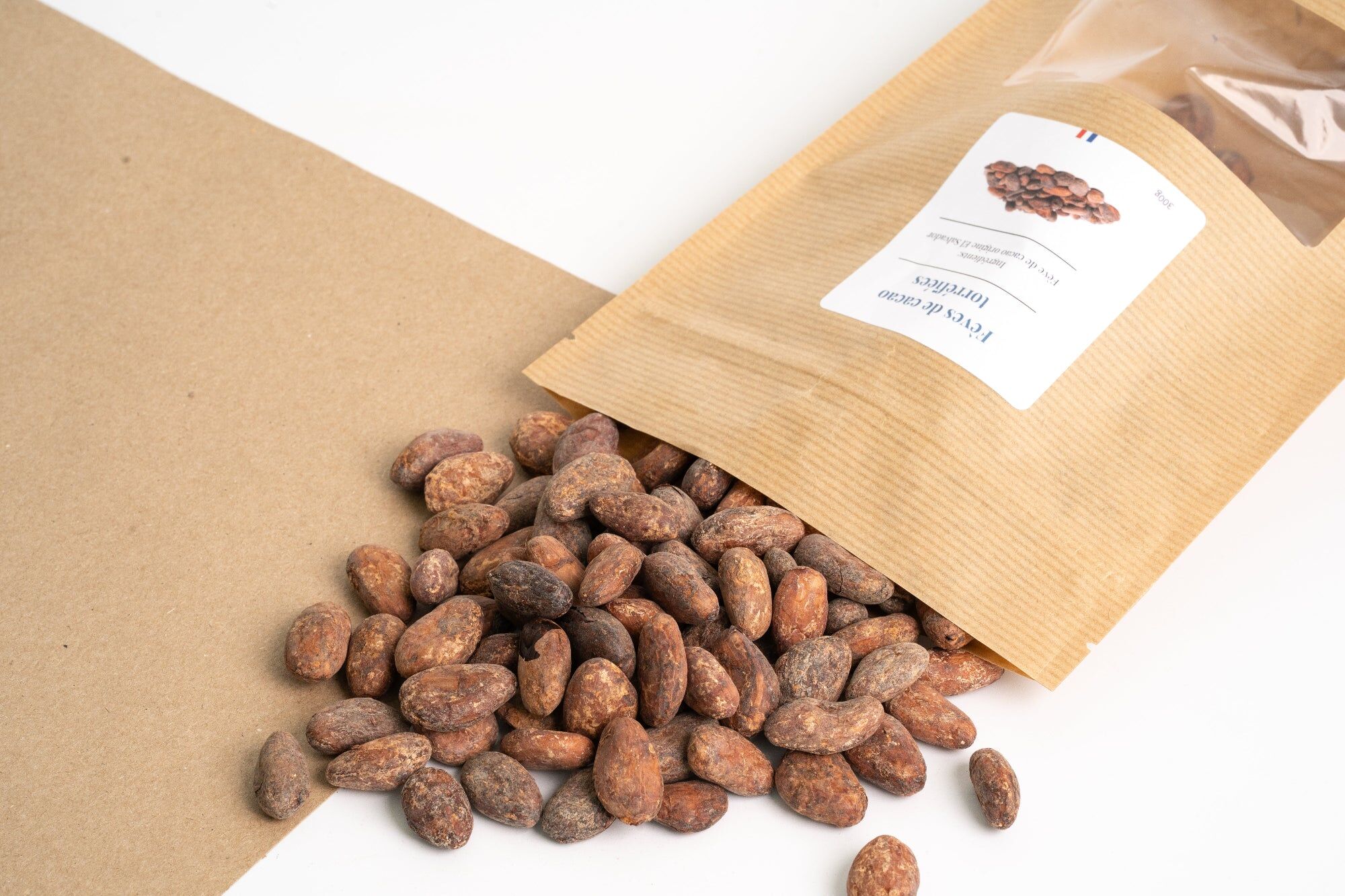Roasted cocoa beans from El Salvador