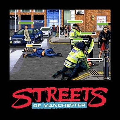 Greeting Card - Jim'll Paint It - Streets of Manchester for Sega MegaDrive 102