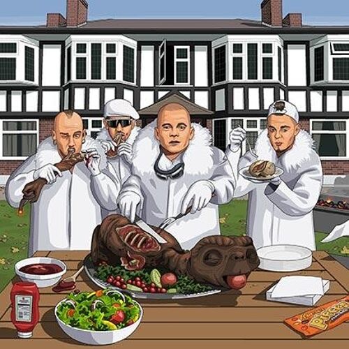 Greeting Card - Jim'll Paint It - E17 8ET (East 17 Ate ET) 096