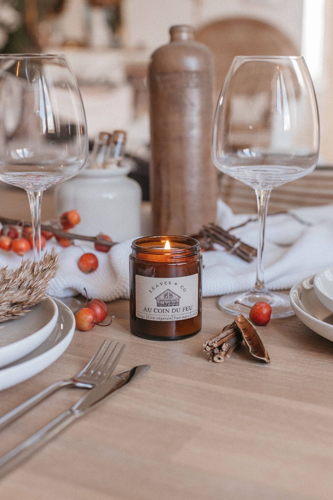 Collezione natalizia di candele Fire Apothecary