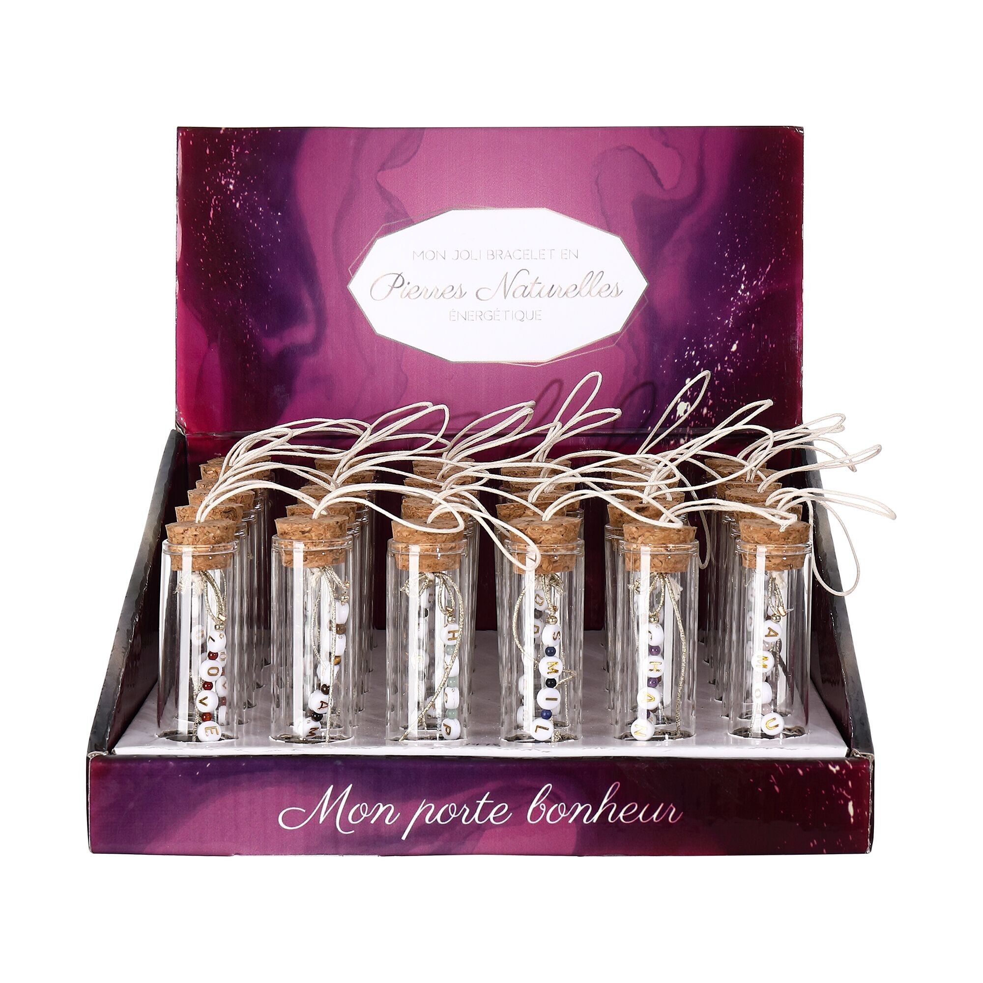 Fiale Bracciali Parole Pietre Naturali