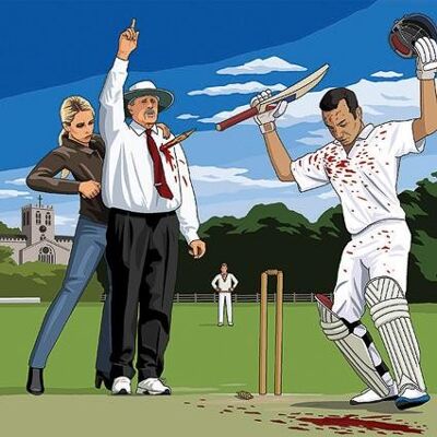 Biglietto d'auguri - Jim lo dipingerà - Buffy the Vampire Cricket Umpire Slayer 056