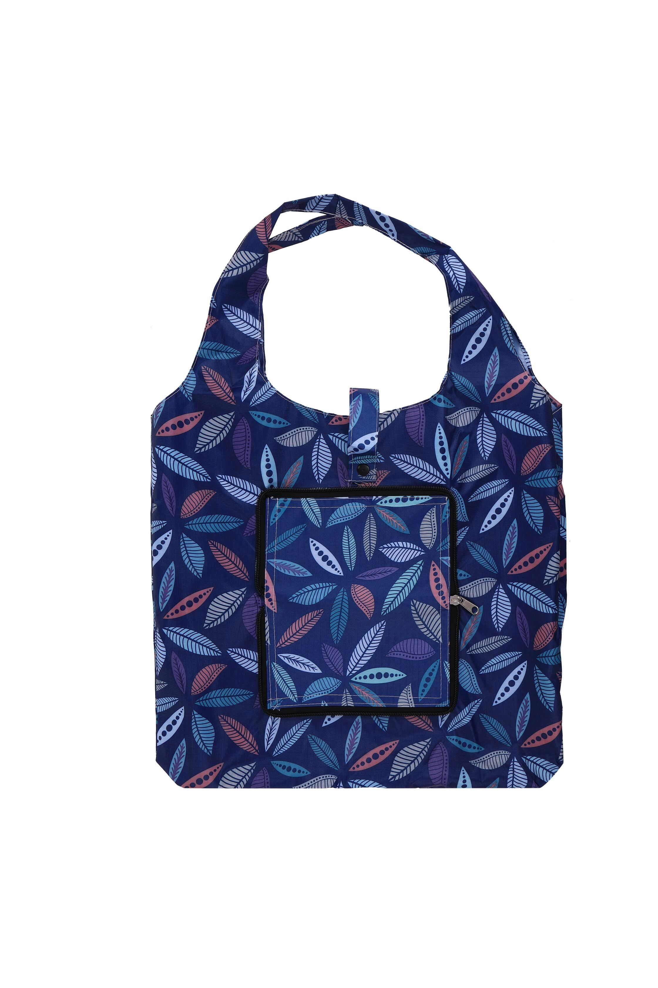 Bolsas plegables con bolsillos con cremallera integrados