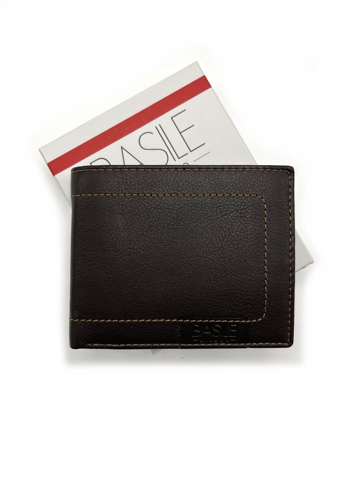 Portafoglio in vera pelle, Marca Basile, Kunst.BA1907-2