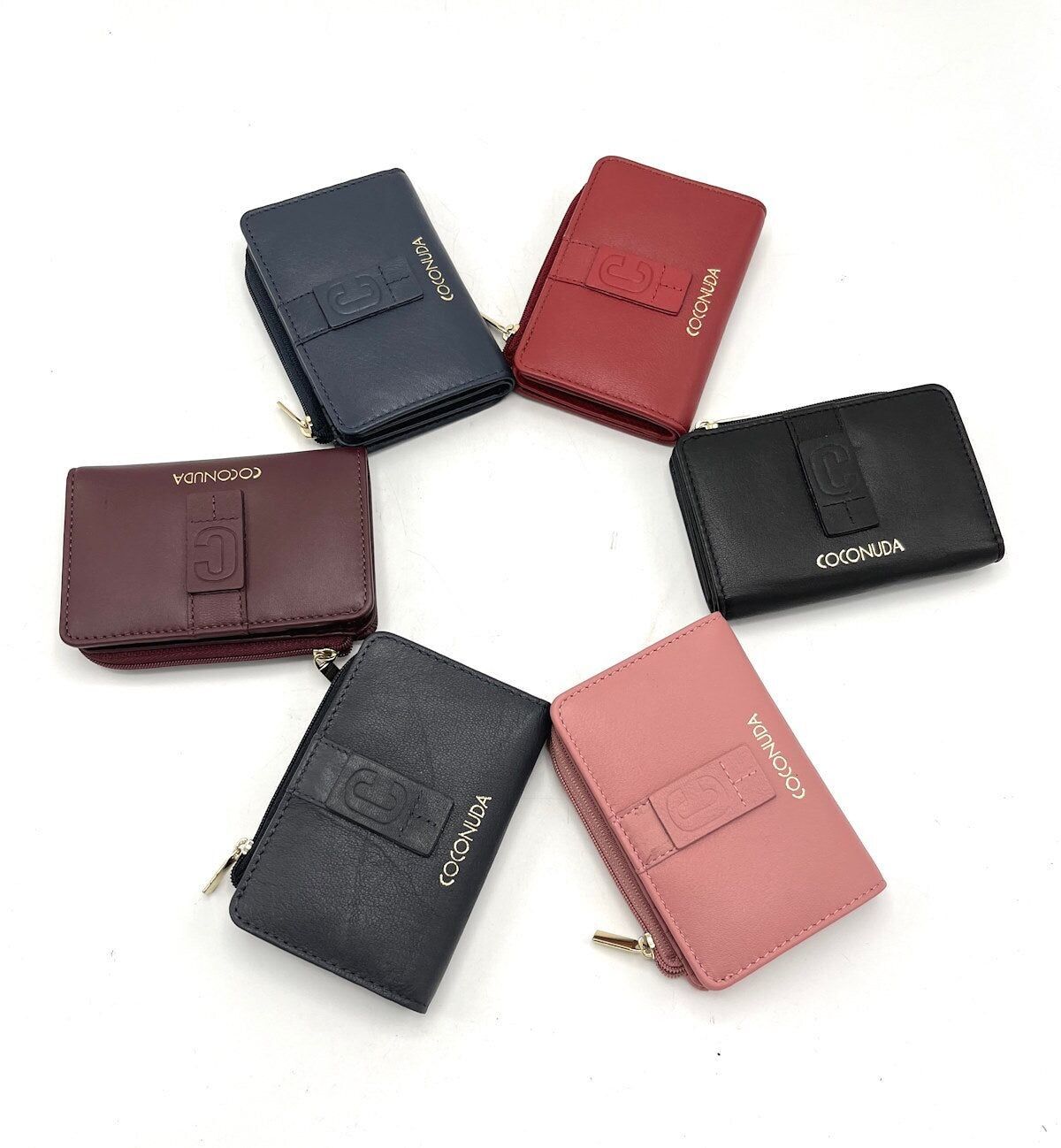 Portafoglio aus echtem Leder, Coconuda für Damen, Art.PDK325-77