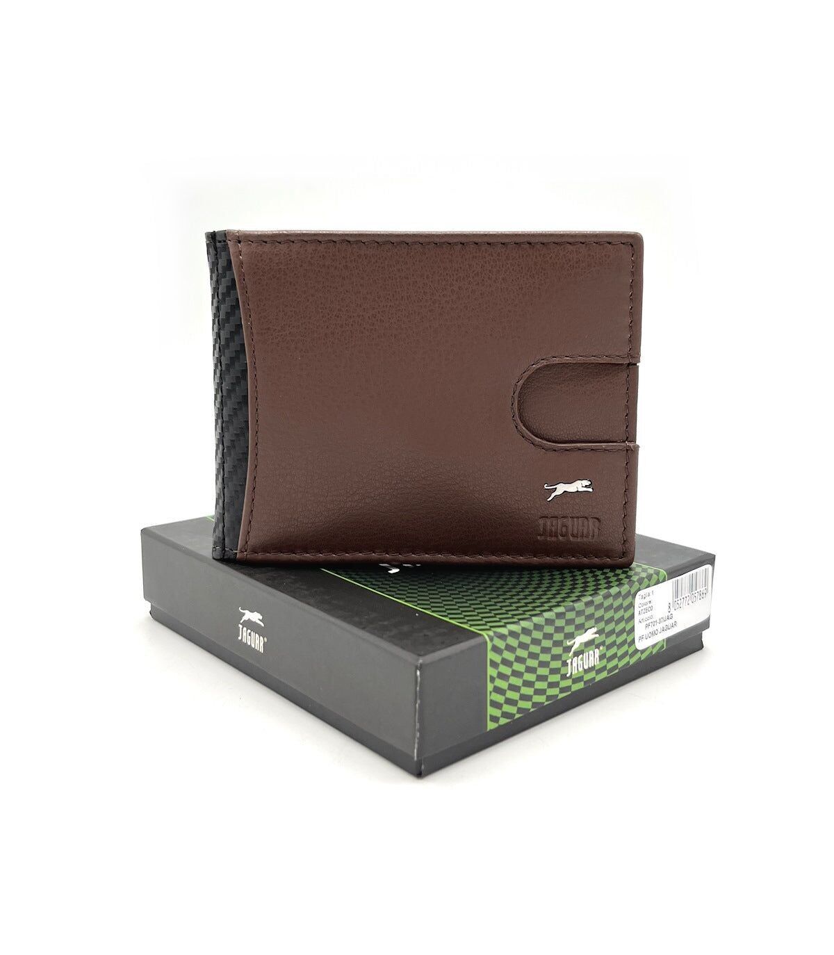 Portafoglio in vera pelle, Jaguar, für Herren, Kunst.PF701-37