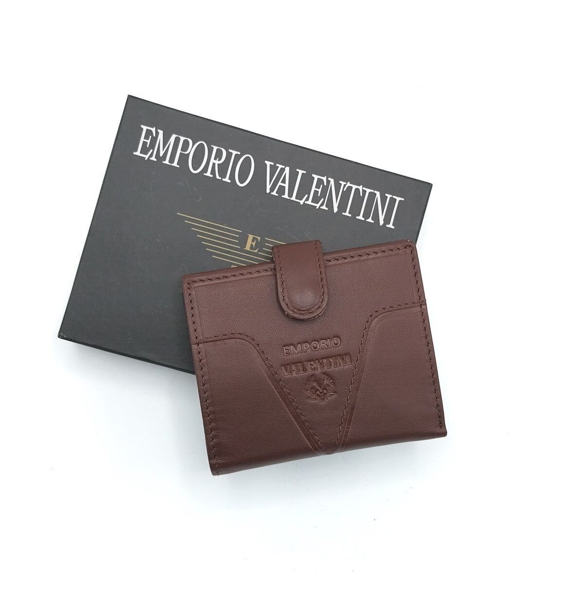 Portafoglio in vera pelle, Emporio Valentini, da uomo, art.7P10