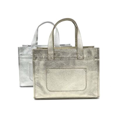 Borsa a tracolla in vera pelle, da donna, made in Italy, art.112442/LA