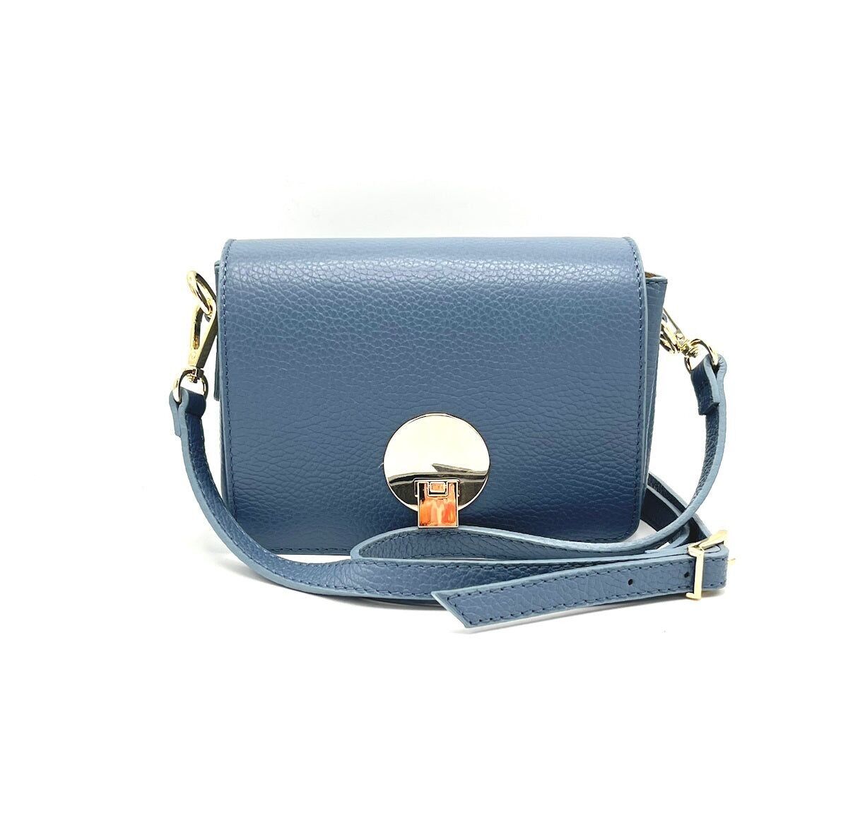 Borsa a tracolla in vera pelle, da donna, made in Italy, art.112438